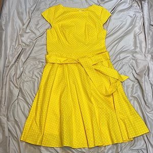 Dressy Star • 1950s Retro Swing Dress • XL
